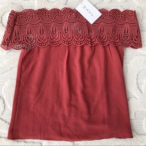 WAYF Off the shoulder top